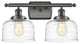 Innovations 916-2W-OB-G713 2-Light Bath Vanity Light, Oil Rubbed Bronze