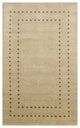 Beige Transitional Solid Lori Baft Area Rug