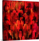 "Dark City" Wrapped Canvas Art Print, 35"x35"x1.5"