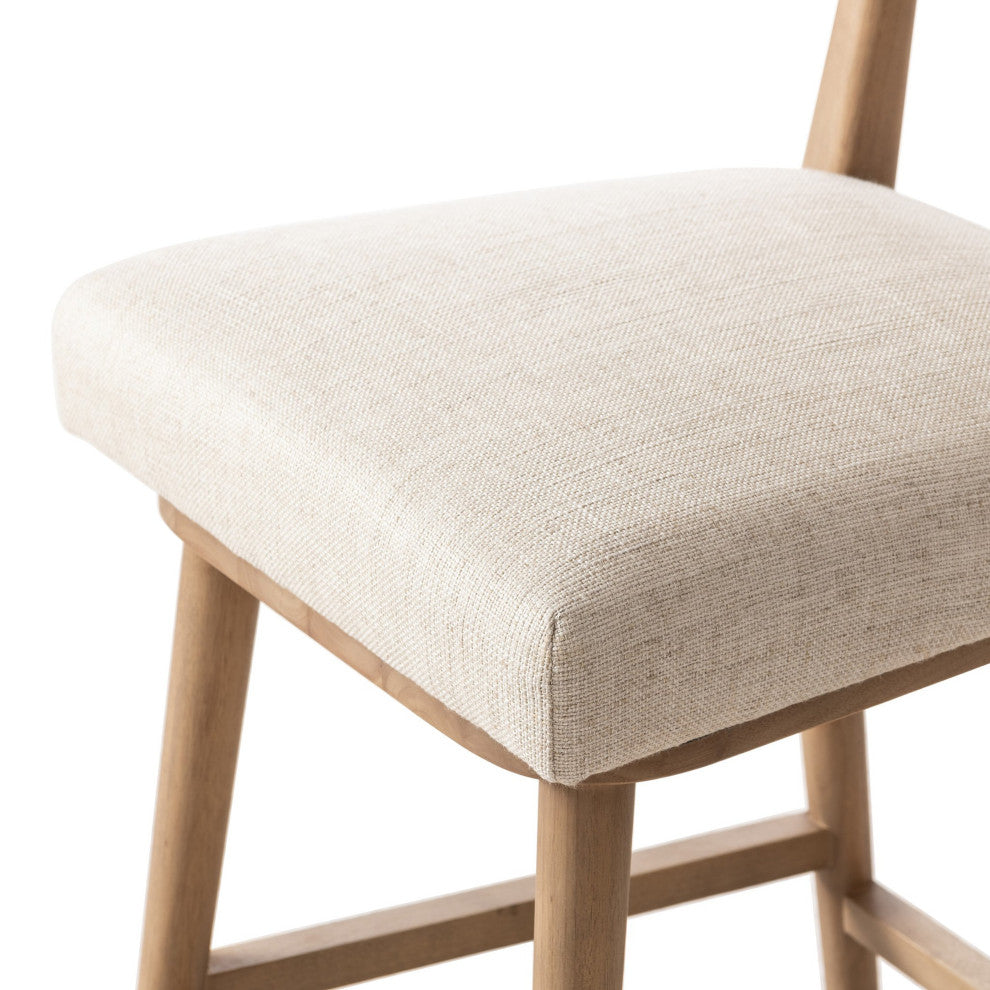 Cardell Swivel Stool Essence Natural, Washed Natural Parawood, Counter