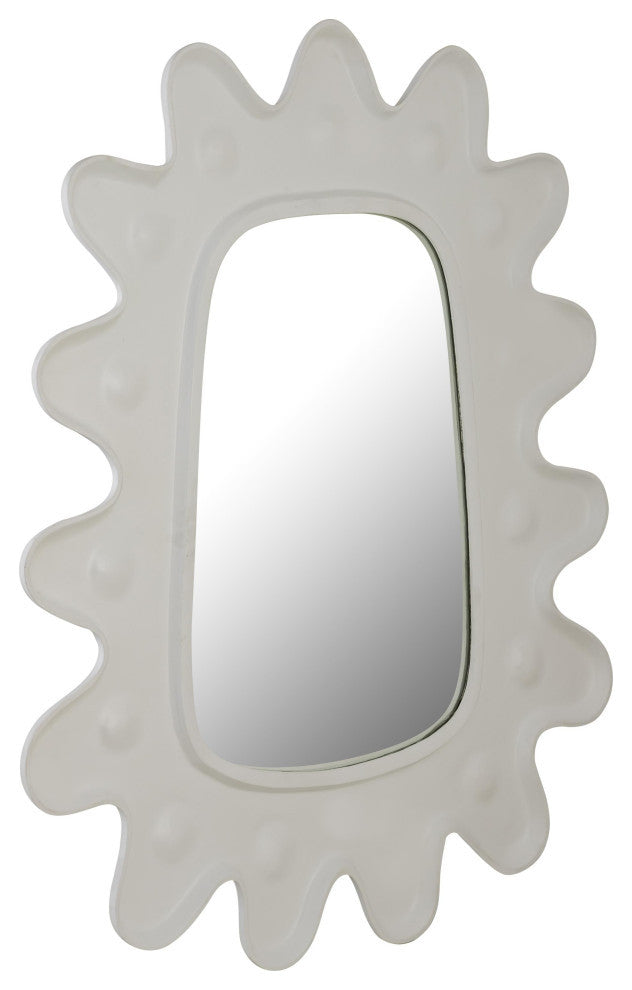 Genesis Mirror in White