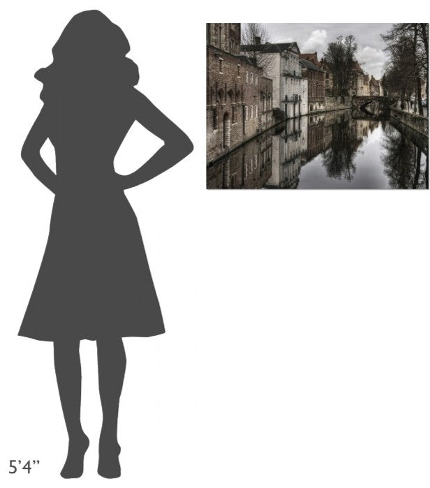 "Reflections Of The Past" Stretched Canvas Giclee by Yvette Depaepe, 32x24"