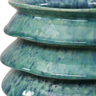 Uttermost ZigZag Blue Green Bowls Set of 2