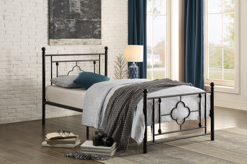 Heston Metal Platform Bed, Twin