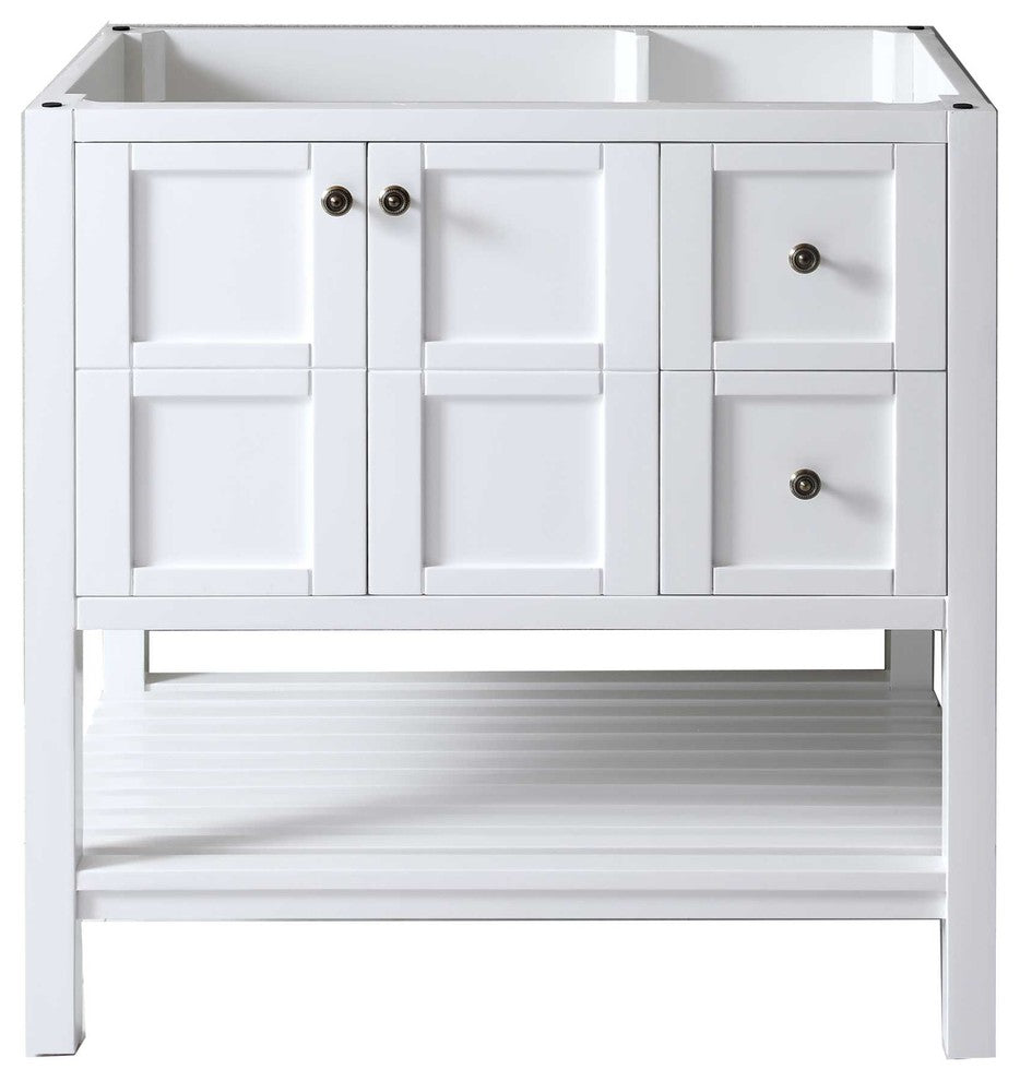 Winterfell 36" Single Bathroom Vanity Cabinet, White