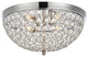 Living District LD5012F13C Orchid 3-Light flush mount