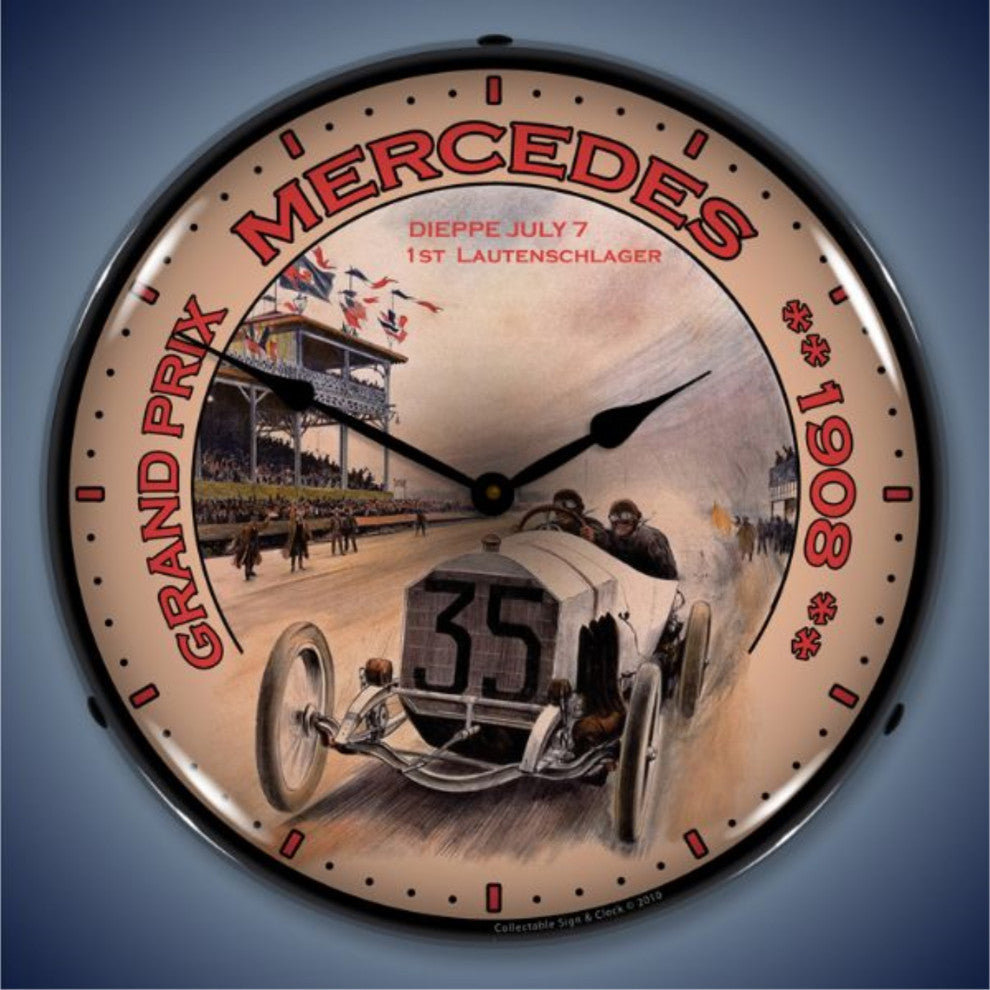 RE1008259 Grand Prix Mercedes clock - Thumbnail 5