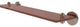 South Beach 22" Solid Wood Shelf, Antique Pewter