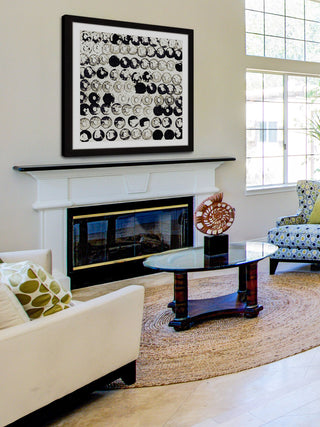 "Dark Donuts" Framed Art Print