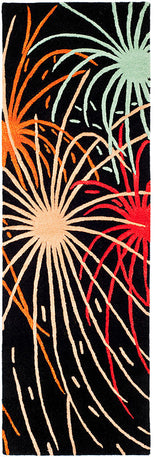 Safavieh Soho soh757a Rug, Black/Multi, 7'6"x9'6"