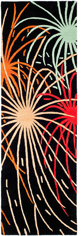 Safavieh Soho soh757a Rug, Black/Multi, 7'6"x9'6"