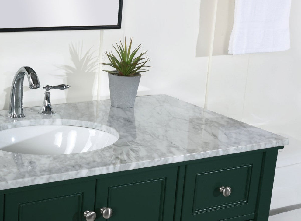 Matilda 48" Single Bathroom Vanity, Green