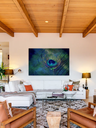 "Plume Robin Dickinson" Painting Print on Wrapped Canvas