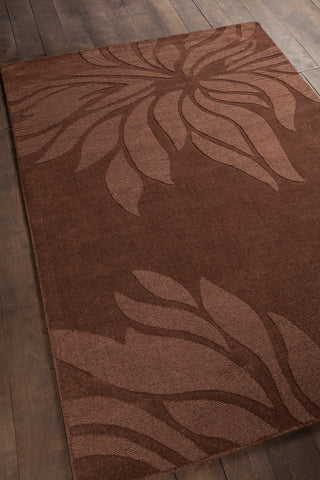 Jaipur Transitional Area Rug, Brown, 5'x7'