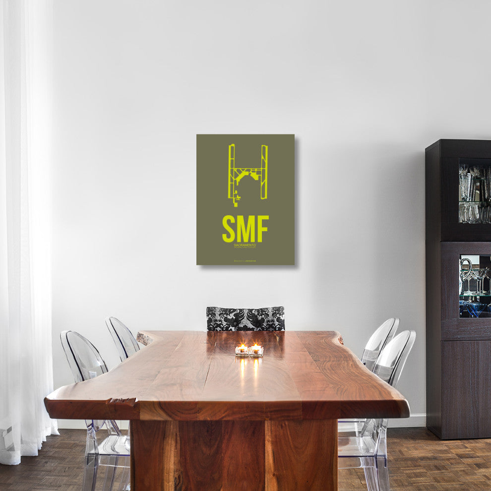 "SMF Sacramento Poster 3" Fine Art Print