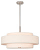 Meridian 5-Light Pendant, Brushed Nickel