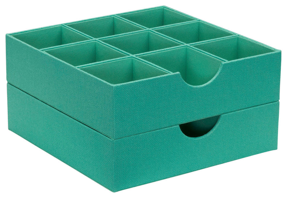 9-Compartment Drawer Organizers