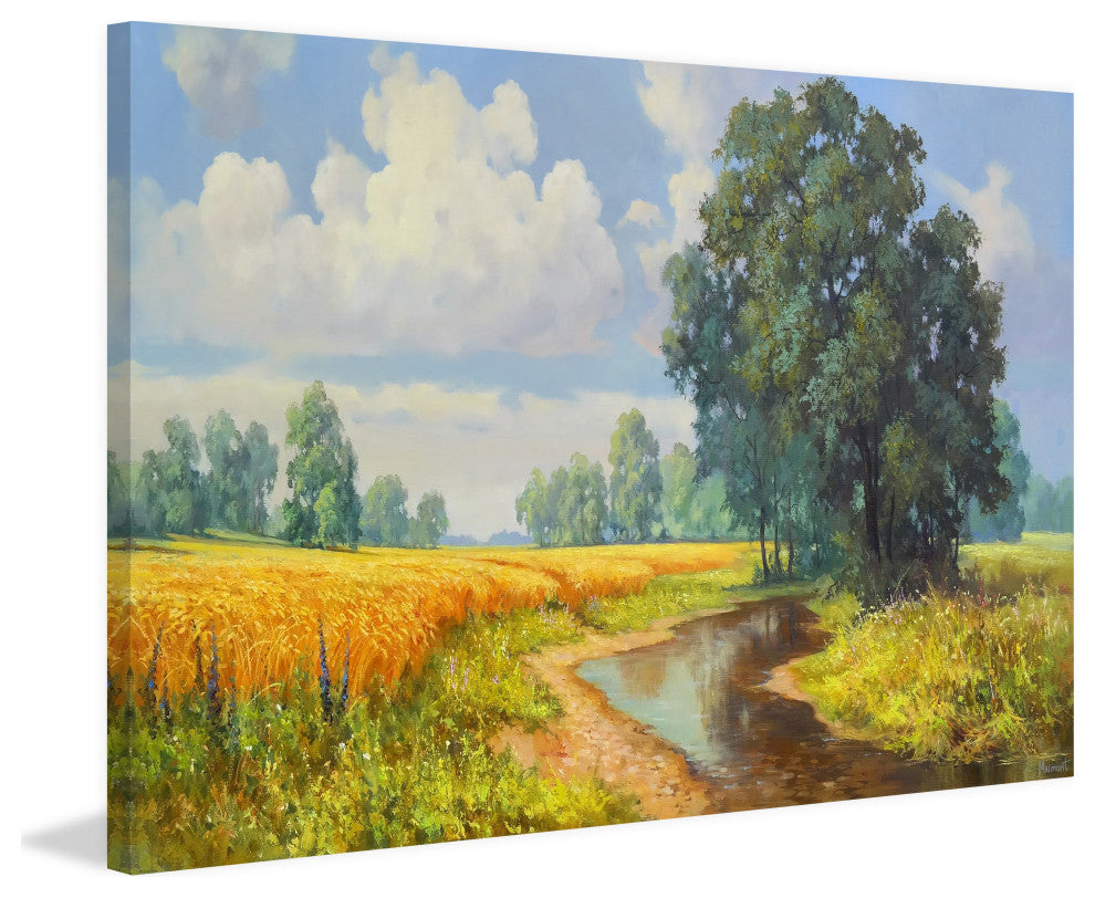 "Poetry of the Earth" Painting Print on Wrapped Canvas, 36x24