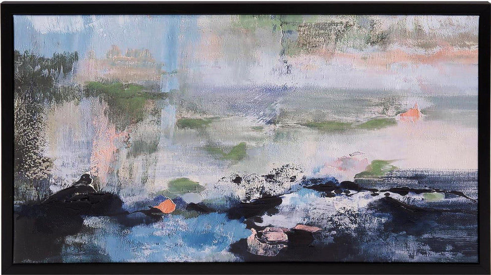 Traditional Green Valley Canvas Art