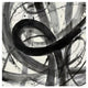 "Roller Coaster I on White" Digital Paper Print by Albena Hristova, 32"x32"