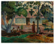 "The Large Tree, 1891" Digital Paper Print by Paul Gauguin, 24"x19"