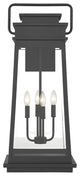 Boone 4-Light Outdoor Wall Lantern, Matte Black