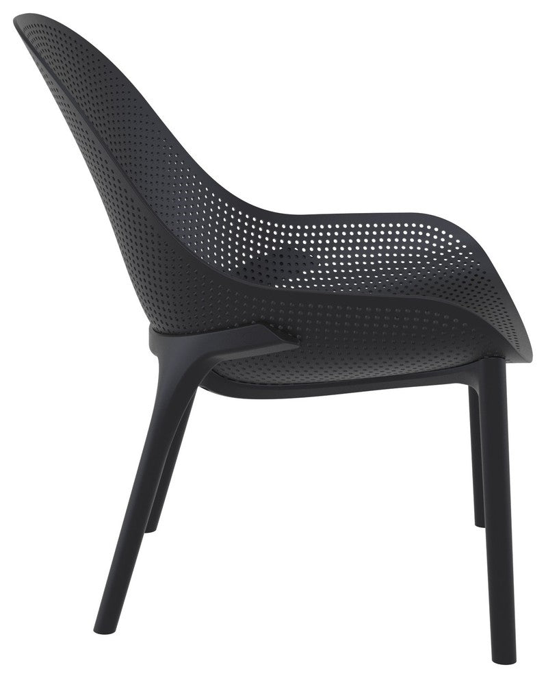 Compamia Sky Lounge Chair, Set of 2, Black