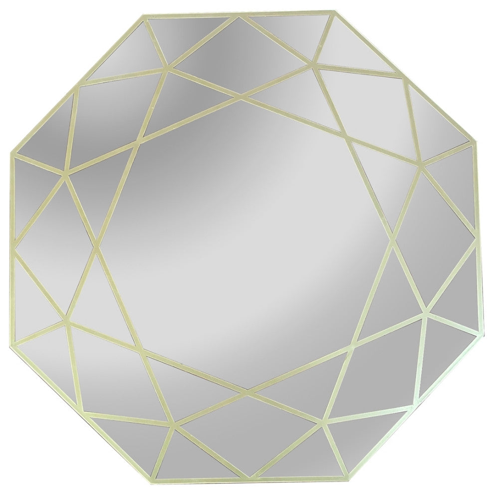 CHLOE Reflection CH8M303GD30-OCT Octagon GoldenWall Mirror