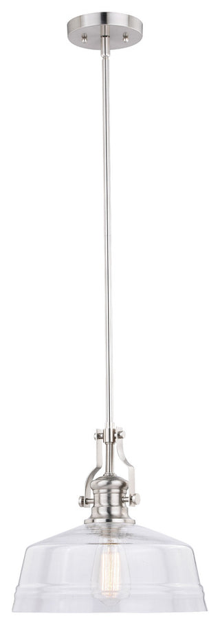 Beloit 12" Pendant Satin Nickel