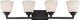 Nuvo 4-Light Incandescent Mobili Vanity and Wall Light Fixture, Aged Bronze