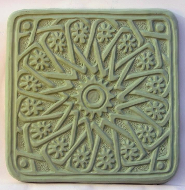 Flower Mandala Stepping Stone Mold