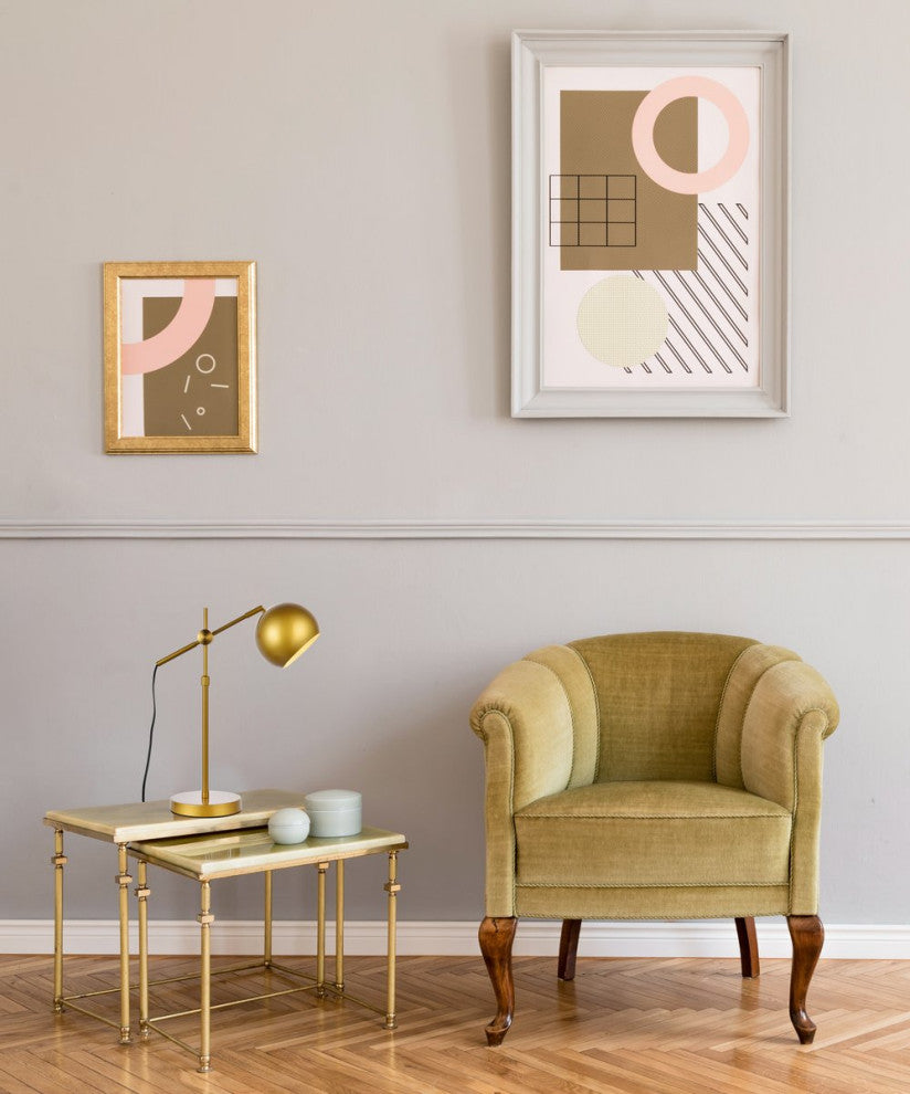 Faith 1-Light Brass Table Lamp