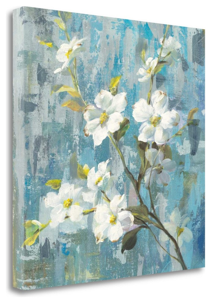 "Graceful Magnolia II" By Danhui Nai, Giclee Print on Gallery Wrap Canvas