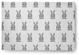 4' x 6' Bunny Fluffle Easter Chenille Indoor/Outdoor Rug