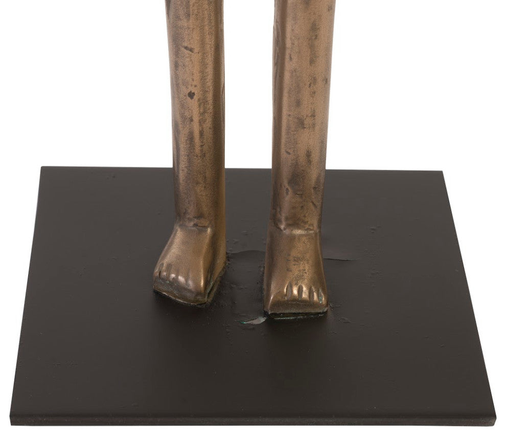 Bulol Sculpture, Polished Bronze, Large