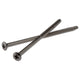 Escutcheon Trim Screws, Set of 2, Extra Long, Matte Black