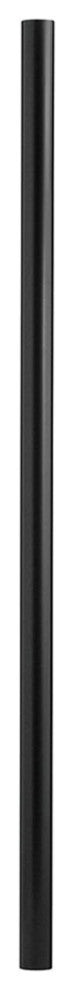Hinkley 6611BK 10' Direct Burial Post with Photo Cell, Black