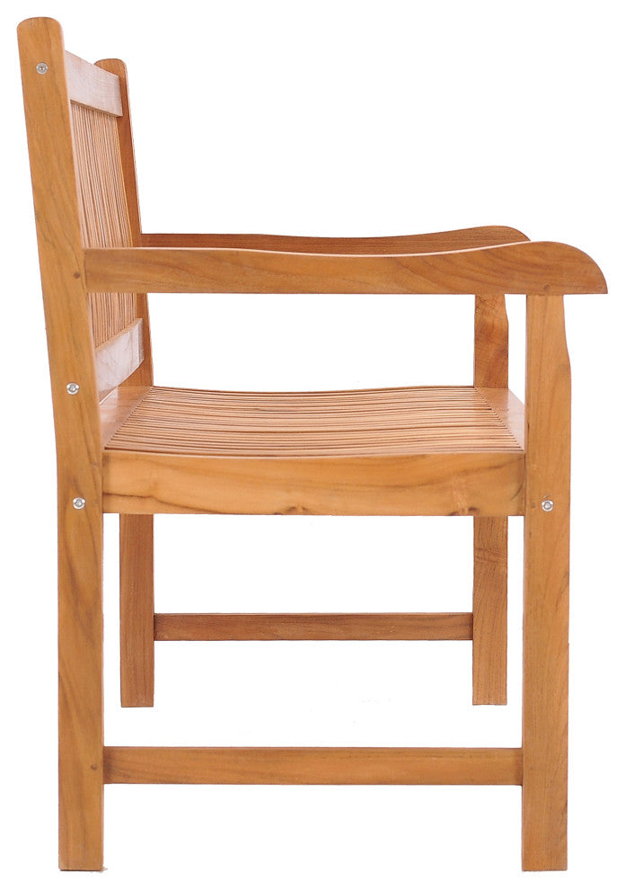 Teak Wood Elzas Double Bench