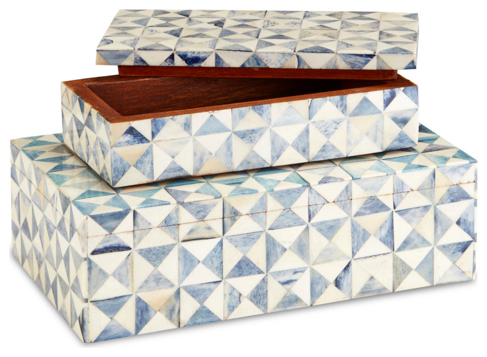 Sky Blue Box, 2-Piece Set