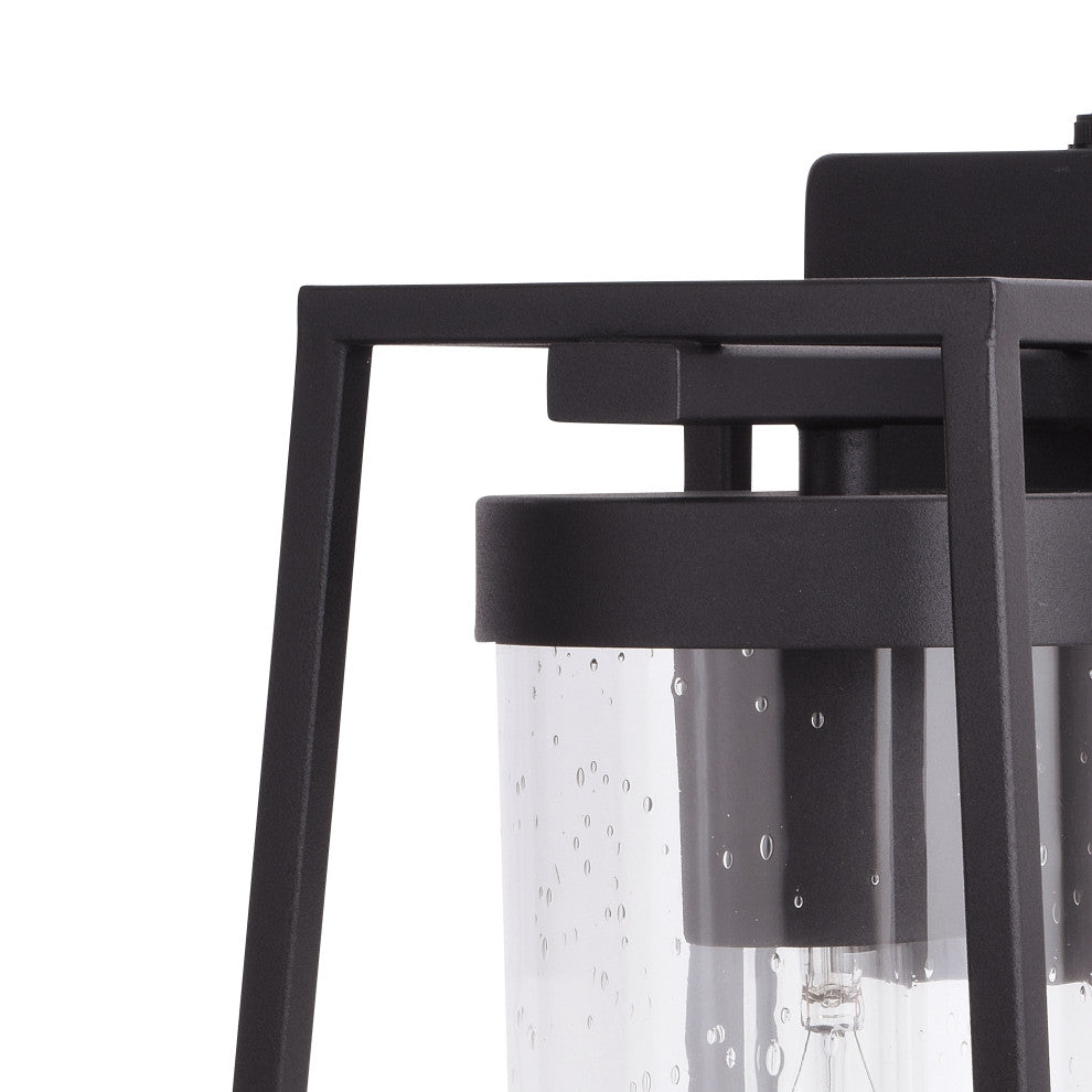 Nash 7.5" Outdoor Wall Light Textured Black