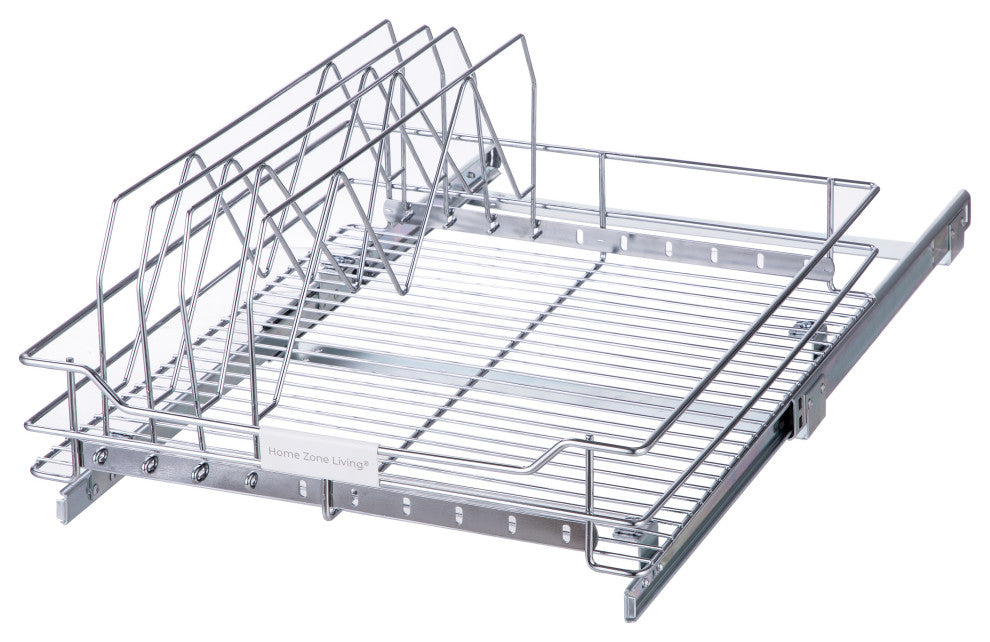 Home Zone Living Pull Out Drawer Cabinet Organizer, 17 in. W x 20 in. D