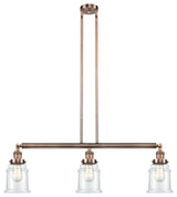 Innovations Lighting 213-Ac-S-G182-Led 3 Light Dimmable Led Island Light
