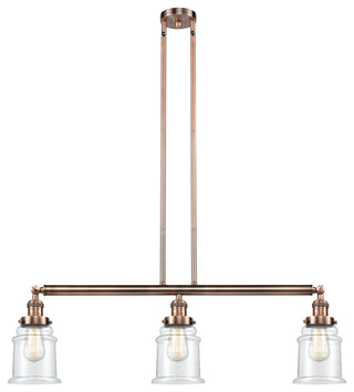 Innovations Lighting 213-Ac-S-G182-Led 3 Light Dimmable Led Island Light