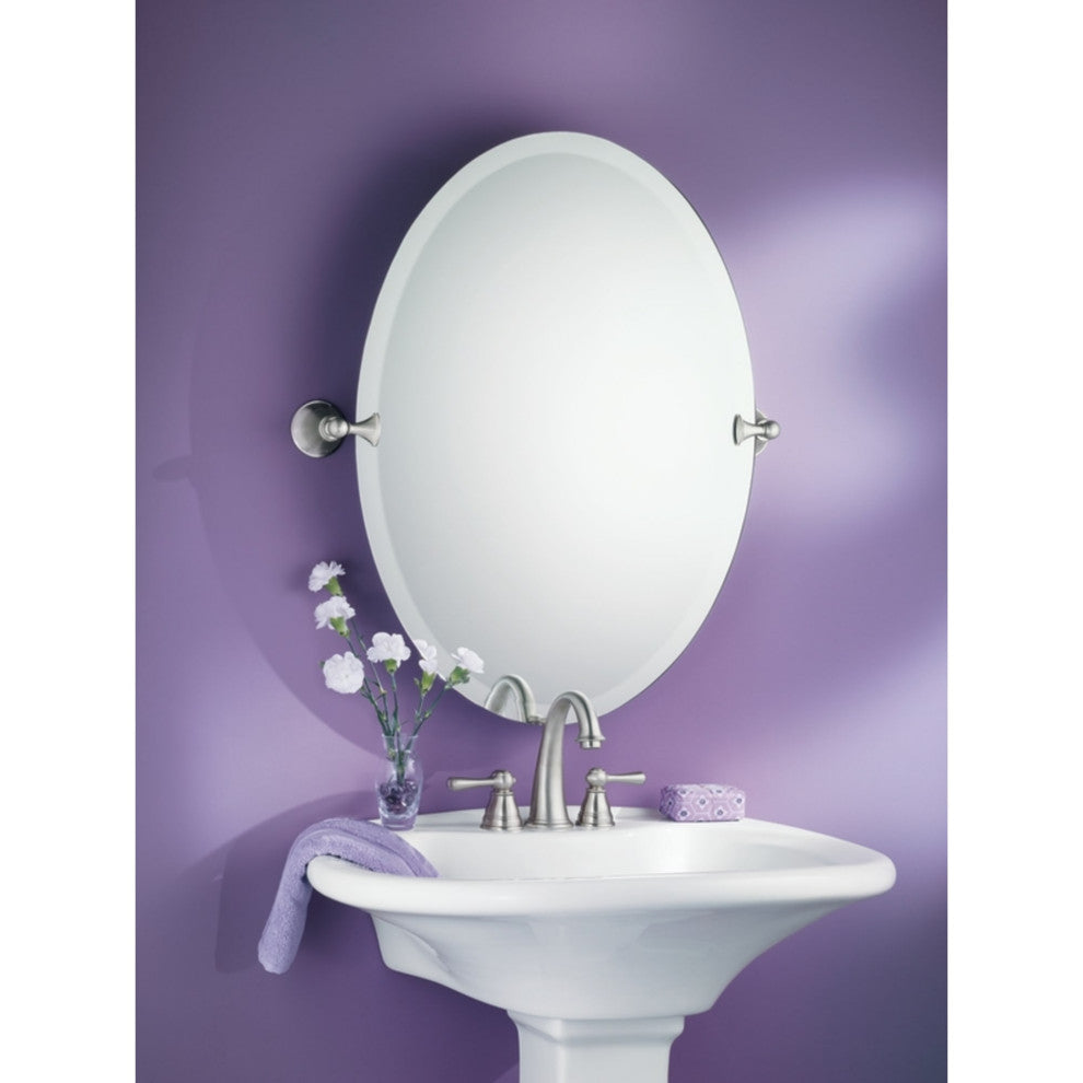 Creative Specialties, Mirror, Brushed Nickel, 23"x3"x26"