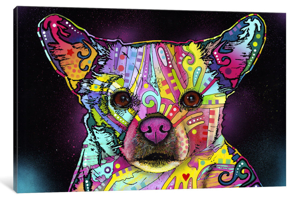 "Cheemix" by Dean Russo, Canvas Print, 18"x12"