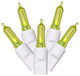 Vickerman X6W7533 Lime Italian Led On White Wire, 25' Christmas Light Strand
