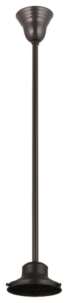 Meyda Lighting 162604 6.5"W Craftsman Brown on Brass 1 Light Pendant Hardware