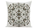Kerala Cocoa Printed Cotton Cushion Cover, Set of 2, 18"x18"