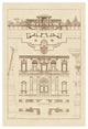 "Villa Sacchetti, Villa Papa Giulio at Rome" Paper Print by J. Buhlmann, 26"x38"