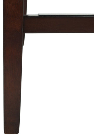 Safavieh Taylor Counter Stool, Light Grey/Espresso